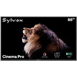 Sylvox 86 Cinema Pro Helio QLED Outdoor TV