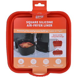 Cook Easy Collapsible Silicone Air Fryer Liner Square