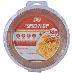 Cook Easy 100 Pieces Round Disposable Air Fryer Liner