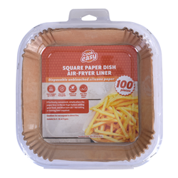 Cook Easy 100 Pieces Square Disposable Air Fryer Liner