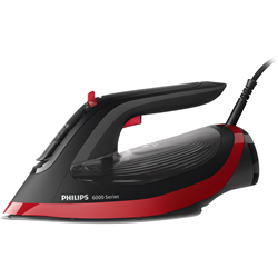 Philips OptimalTEMP 6000 Series Steam Iron Red / Black