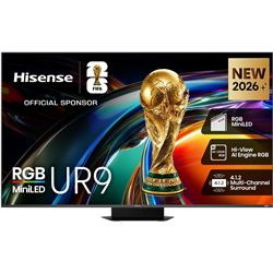 Hisense 85 UR9SAU RGB 4K MiniLED 180Hz TV 2026