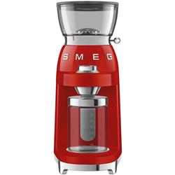 Smeg 50s Style Retro Coffee Grinder Red