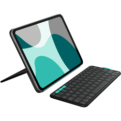 Logitech Flip Folio for iPad Pro 11 (M4 & M5) 11 (M2M3 & M4) Air (5th Gen)